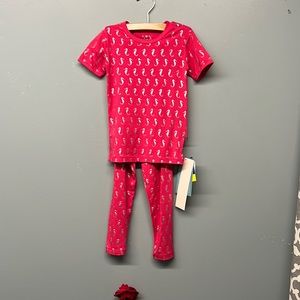 Kickee pants set seahorse or footie ruffle